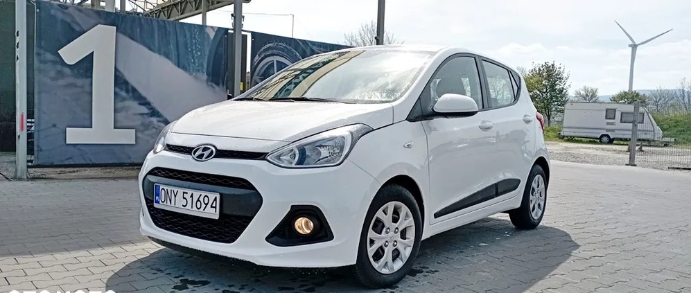 Hyundai i10 cena 29600 przebieg: 23000, rok produkcji 2016 z Paczków małe 56